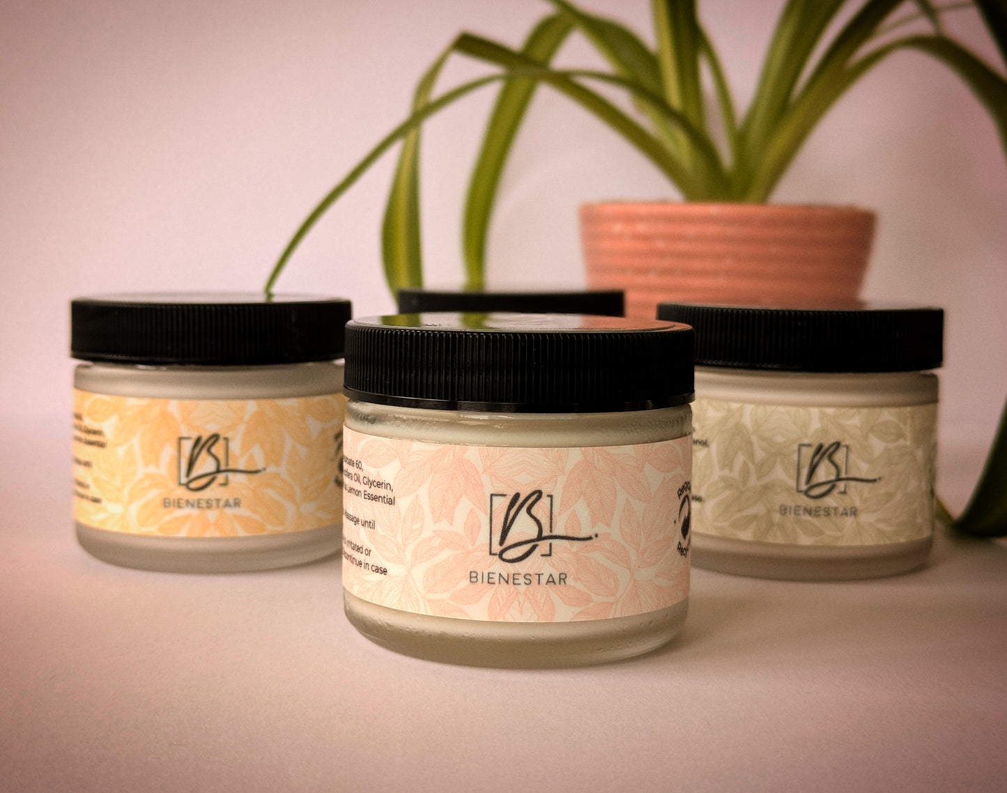 Pink Mimosa Hand cream.